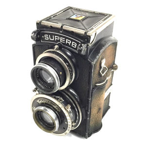 Voigtlander SUPERB Skoper 1:3.5 7.5cm 二眼レフ フィルムカメラ マニュアルフォーカス