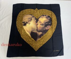 Vivienne Westwood ☆Vintageヴィンテージ☆ヘラクレス　キッシング 　キス☆スカーフ☆ヴィヴィアン　ウエストウッド☆KISSING