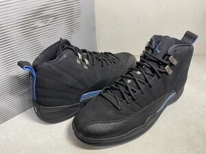 AIR JORDAN 12 RETRO エア ジョーダン 12 レトロ BK x BLUE 03年製 US10.5 未使用 136001-014