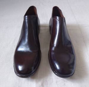 【新品】 m_moriabc メモリア b_QvaTTRo side gored boots 41 Horween genuine shell cordovan CDIEM カルペディエム アルティエリ