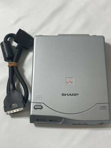 SHARP CE-CD01 外付け CD-ROMドライブ 最大20倍速 ACアダプタ欠品 シャープ 動作未確認