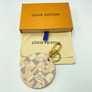 Louis Vuitton M61943 ポルトクレ タイシエンヌ ダミエ アズール ＜アクセサリー＞ ルイヴィトン ゴールド ピンク