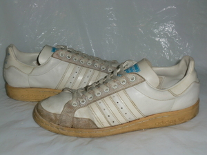 ★`80sヴィンテージ adidas DRIVE スペイン製アディダス ドライブ made in spain ヴィンテージテニス ホワイト/グレー レザー 