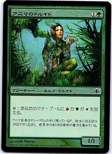 FOIL/アニマのドルイド/Druid of the Anima/アラーラの断片/日本語版/MTG１枚 [FC]