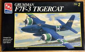 【デッドストック・未組立】『GRUMMAN F7F-3 TIGERCAT』　グラマン F7F-3 タイガーキャット　AMT　1/48スケール　パッケージイタミ