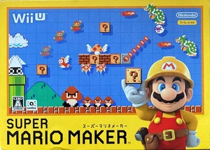 スーパーマリオメーカー SUPER MARIO MAKER Wii