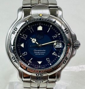 ● 【TAG HEUER】タグホイヤー 6000シリーズ WH5113-K1 クロノメーター 自動巻き メンズ 腕時計/283987/121-38