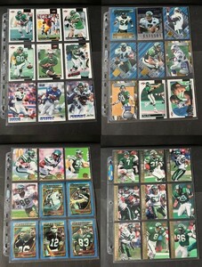 NFL ニューヨーク　ジェッツ　New York Jets カード　その他 UPPER DECK TOPPS FLEER SCORE EDGE PINNIACLE など　トレカ