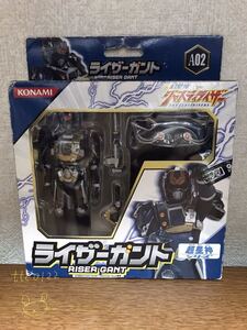 未使用 KONAMI(コナミ) 幻星神ジャスティライザー 超星神シリーズ A02 【ライダーガント フィギュア】送料450円