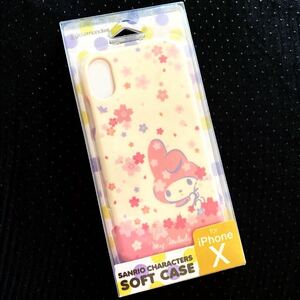 ★新品、未開封★iPhone X★ソフトケース★マイメロディー★キャラクター、サンリオ★スマホカバー、ストラップホール付★定形外OK★