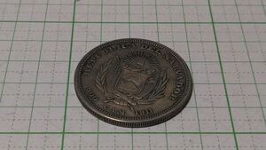 エルサルバドル　1911年　ペソ銀貨　El Salvador 1 peso, 1911　