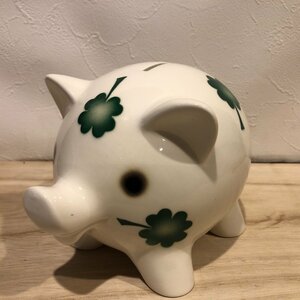 Goebel　鍵つき　ゲーベル　豚　ブタ　ドイツ　piggy bank 陶器　貯金箱　置物　インテリア　オブジェ　（管理番号001）