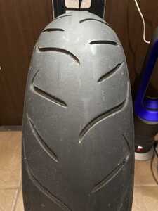 中古MCタイヤ DUNLOP SPORTMAX ROADSMARTⅡ 160/60ZR17 ダンロップ スポーツマックス ロードスマート2 160 60 17 2318 M1357