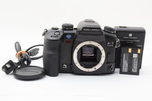 Minolta α-7 Digital ミノルタ Aマウント用 デジタル1眼カメラ