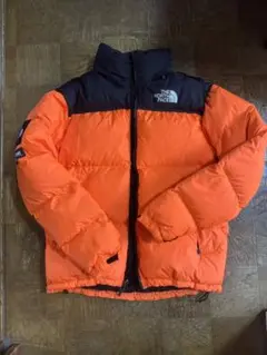 THE NORTH FACE × Supremeヌプシダウンジャケット オレンジ