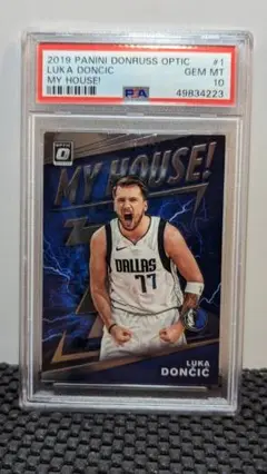 2019 Optic NBA Luka Doncic PSA 10