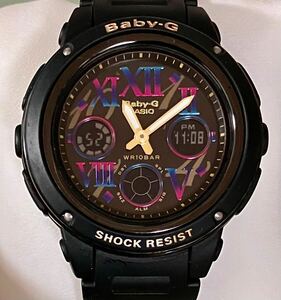 ★稼働品★CASIO カシオ Baby-G★BGA-151GR★クォーツ★コズミックインデックスシリーズ★アナデジ★メンズ/レディース腕時計★箱付属★