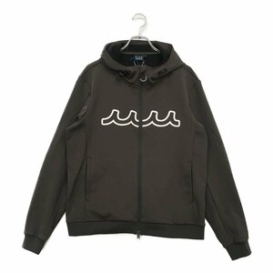 coco★新品★muta MARINE★ムータ マリン★ムータ★長袖ダブルジップパーカー★グレー★5(M)※レターパックプラス発送可★87428