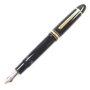 美品▼MONTBLANC モンブラン マイスターシュテュック No.149 ペン先14K EFニブ ホワイトスター 万年筆 ブラック ゴールド ドイツ製