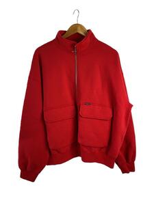 Supreme◆Cargo Pocket Zip Up Sweatshirt/スウェット/ジャージ/M/コットン/RED