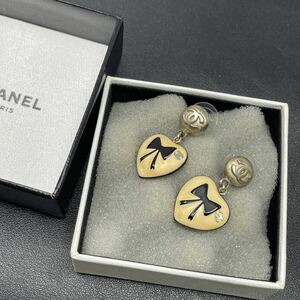 CHANEL シャネル ピアス　ハートココマーク　正規品 CH240718A02 06A354