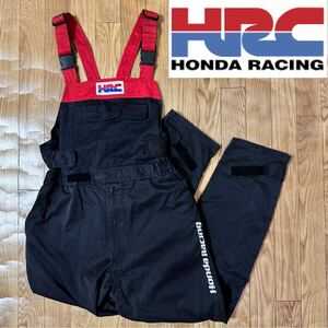 【レア】 HRC ホンダレーシング　サロペット ツナギ オーバーオール 作業着 ピットシャツ 