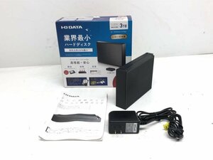 I-O DATA HDCZ-UT3KB 外付けHDD 3TB■現状品【TB】