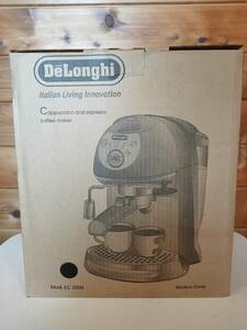 【中古一部動作確認品】DeLonghi　デロンギ　カプチーノ　エスプレッソマシーン　EC200N-B