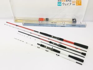 ATラボ ミッドエッジ 喰わせカットウフグ 180、MEGA ZEALOT ホワイトバロン 河豚 135 他 計3点