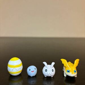 ワンダーカプセル デジタマ 進化 ポヨモン トコモン パタモン 中古品 デジモン フィギュア 1999 デジモンアドベンチャー 