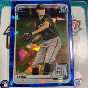 2020 bowman draft sapphire justin Lange