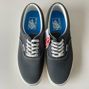 新品 送無料 VANS CLASSIC ERA COMFORT 快適インソール バンズ クラシックエラ チャコールグレー US9H 27.5cm V95CF SK-8オールドスクール