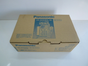 送料無料 Panasonic デジタルコードレス電話機 VE-GD69DL-W （子機1台・ホワイト）新品未開封 パナソニック