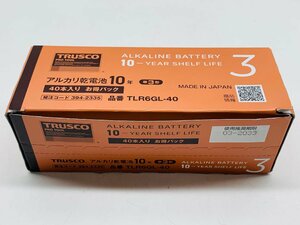 ZLR6GL-40/TRUSLO アルカリ乾電池１０年 単３形 ４０本入り