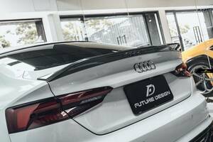 【FUTURE DESIGN 正規品】AUDI A5 S5 RS5 sportBack スポーツバック リアスポイラー 本物Drycarbon ドライカーボン エアロ カスタム