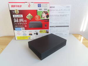 バッファロー (BUFFALO) HD-LDS4.0U3-BA 4TB ジャンク