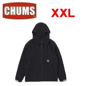 CHUMS チャムス キャンプフィールドフーディ ブラック XXL　CH04-1338　メンズ　ナイロンジャケット　アウトドア