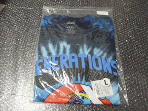 【送料無料】GENERATIONS LIVE TOUR 2019 “少年クロニクル” ツアー Tシャツ BLUE Lサイズ グッズ 田名網敬一 新品未開封