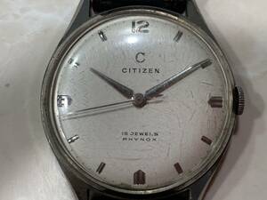 1円～ CITIZEN シチズン 15 JEWELS PHYNOX 手巻き 可動品 ジャンク扱い 現状品 腕時計