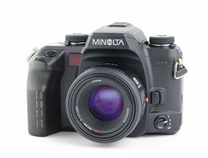 07194cmrk MINOLTA α-7 + AF 50mm F1.7 AF一眼レフ フイルムカメラ 標準レンズ αマウント
