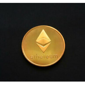 Ethereum コイン ゴールド 金運! 仮想通貨 イーサリアム