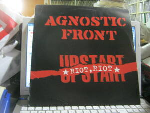 AGNOSTIC FRONT / RIOT,RIOT,UPSTART U.S.LP Murphy