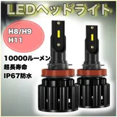 LED ヘッドライト フォグランプ H8 H9 H11 H16 車 バイク