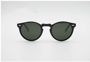 送料無料 OLIVER PEOPLES オリバーピープルズ サングラス アイウエア　日焼け止め フルリム 未使用 シンプル TT26