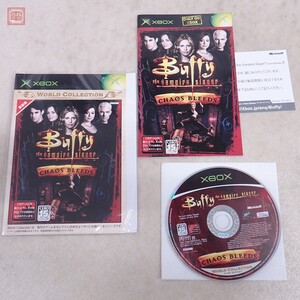 動作保証品 XBOX Buffy The Vampire Slayer Chaos Bleeds ワールドコレクション 取説/ジャケット付【PP