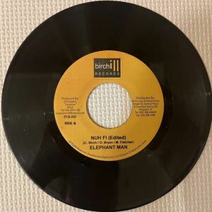 ●Elephant Man/Nuh Fi【2007/JAM盤/7inch】