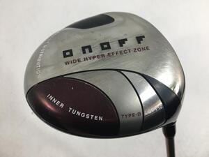 即決 中古 ONOFF ドライバー TYPE-D 2013 1W LABO SPEC CS-63 10 S