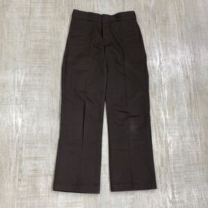 Dickies 874 Original Fit Work Pants ディッキーズ オリジナル フィット ワーク パンツ ジッパー フライ ボトムス SIZE 28 ブラウン 610