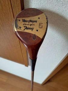 【中古】 ゴルフクラブ　パーシモン マグレガー ターニー EYE-O-MATIC M945 ドライバー 5 MacGregor Tourney