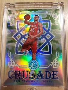 2016 -17 Panini Crusade BEN SIMMONS RC Camo / ベン シモンズ